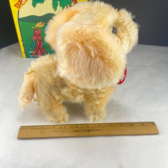 Vintage Bernie Leash Control Walking Wags Tail Barks Dog Toy - Picture 10 of 10